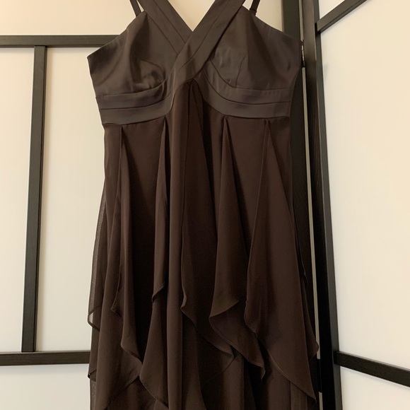 Pre-loved RW&Co Sleeveless Trapeze Chiffon Dress - Picture 3 of 5